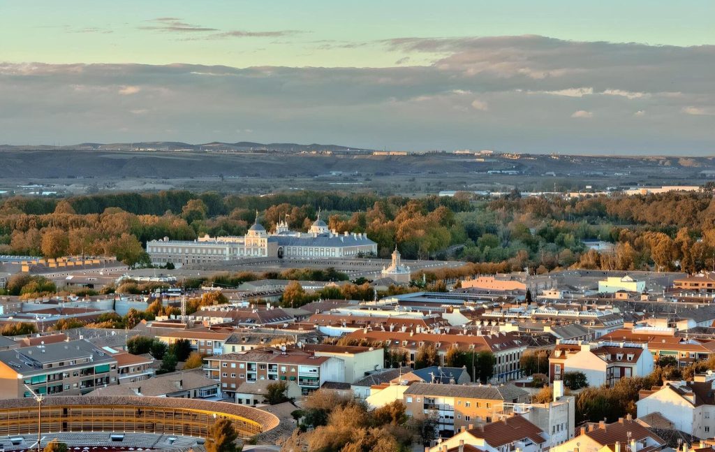 aranjuez vista ciudad desde arriba